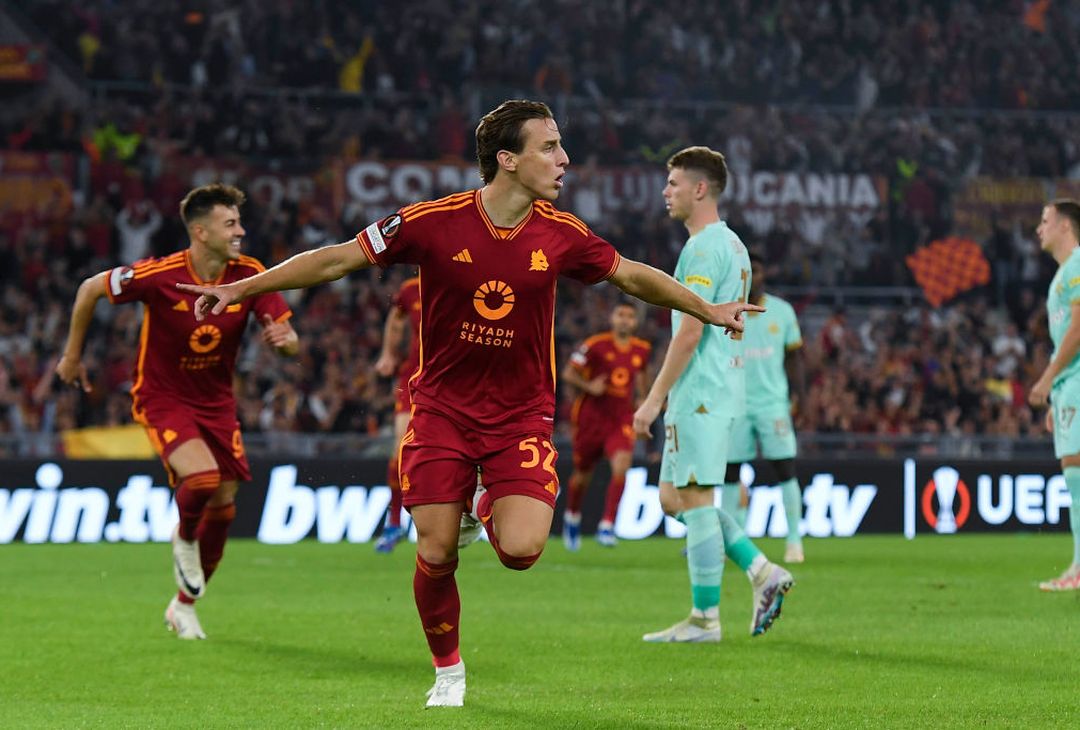 Roma-Slavia Praga 2-0 – FOTO GALLERY - immagine 54