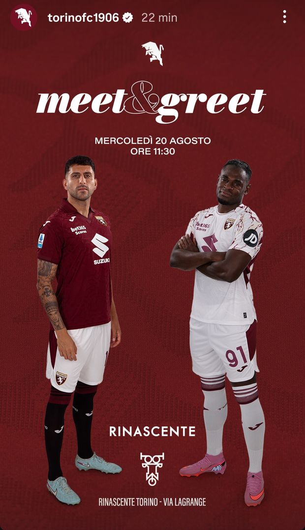 Torino, meet & greet con Zapata: appuntamento domani alla Rinascente- immagine 2
