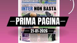 Prima pagina Gazzetta dello Sport: “L’Arsenal ne segna tre: Inter, non basta per gli ottavi”