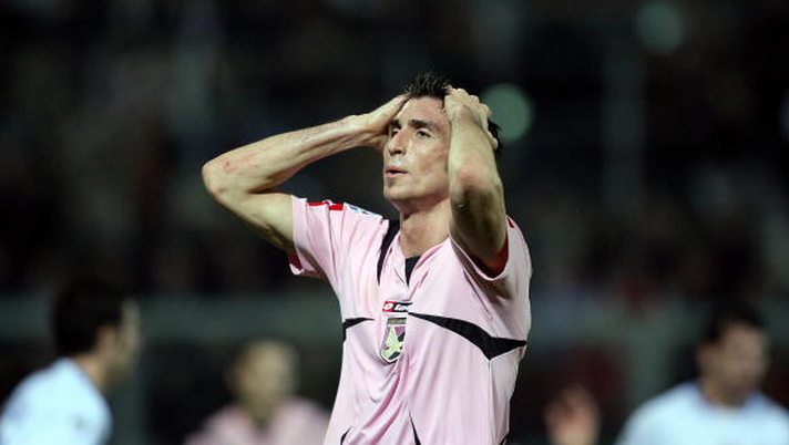 Andrea Caracciolo ai tempi del Palermo  Caracciolo