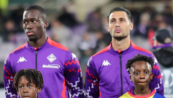 GERMOGLI PH: 12 DICEMBRE 2024 FIRENZE STADIO ARTEMIO FRANCHI CONFERENCE LEAGUE FIORENTINA VS LASK NELLA FOTO Kayode Mandragora