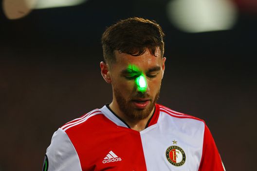Orkun Kokcu, ex giocatore del Feyenoord. Protagonista della finale di Conference League del 2022 contro la Roma di Tammy Abraham.(Photo by Lars Baron/Getty Images) Kokcu al Besiktas: Abraham lo accoglie sui social pubblicando una vecchia lite- immagine 2
