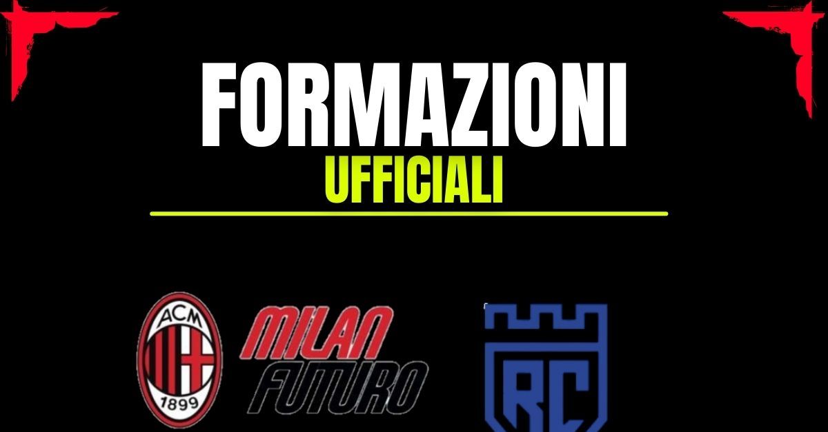 Milan Futuro Real Calepina, formazioni ufficiali: Odogu titolare in difesa
