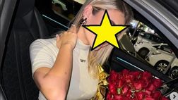 Chanel Totti-Babalus: allora non è finita. Rose rosse per lei dal fidanzato