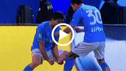 VIDEO Napoli-Fiorentina 1-0, azione perfetta e conclusione all’angolino di Simeone