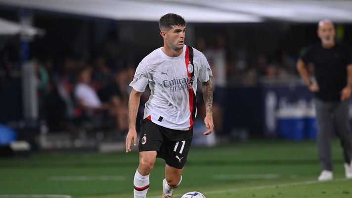 Christian Pulisic AC Milan Bologna-Milan 0-2 Serie A 2023-2024