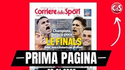 Prima pagina Corriere dello Sport: “Champions League, tutto in gioco: le Finals”