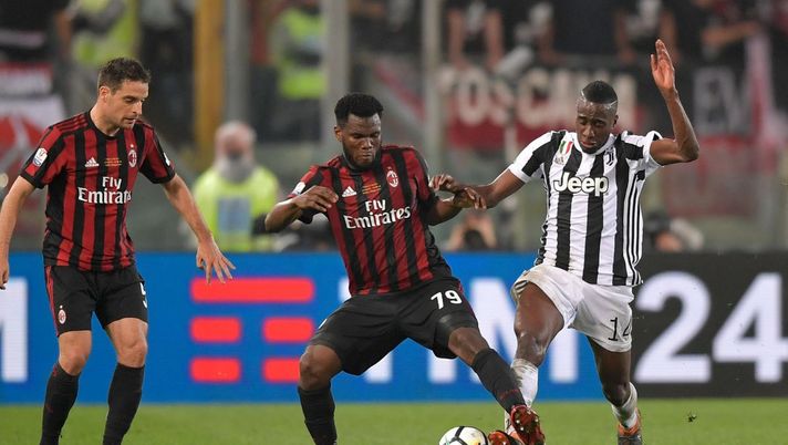 Bonaventura Kessié AC Milan Juventus-Milan 4-0 Coppa Italia 2017-2018