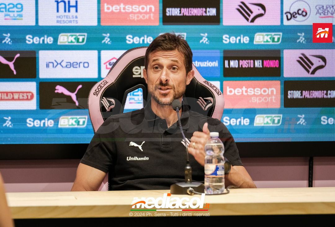 FOTO PALERMO, verso il Pisa: Alessio Dionisi in conferenza stampa (GALLERY) - immagine 11