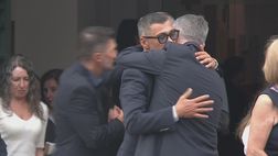 Sergio Conceicao commosso dopo il funerale di Jorge Costa