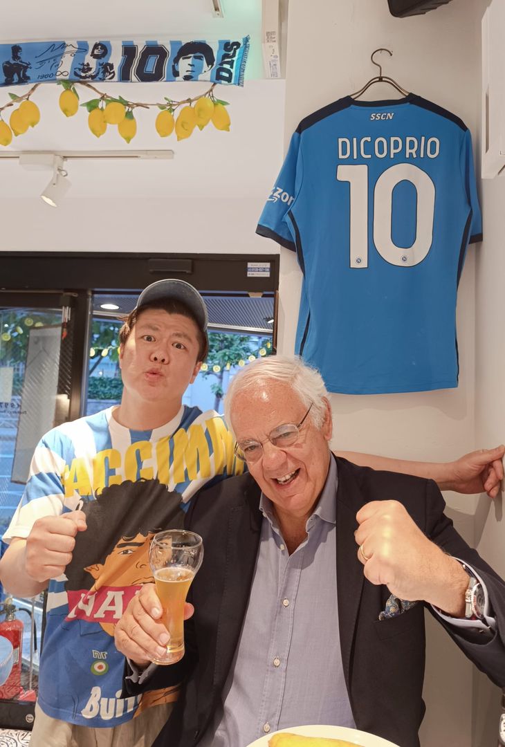GALLERY DiCoprio apre a Tokyo un locale dedicato a Napoli: ospite il prof Siciliano - immagine 4