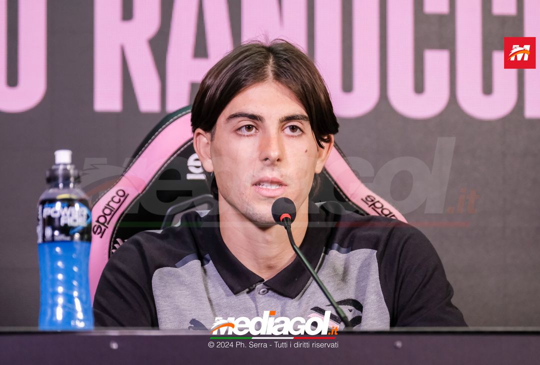 FOTO PALERMO, Filippo Ranocchia presentato in conferenza stampa (GALLERY) - immagine 10