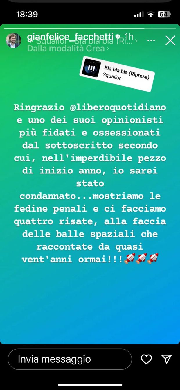 Gianfelice Facchetti risponde a Moggi: “Io condannato? Mostriamo le fedine penali e…”- immagine 4