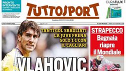PRIMA PAGINA TUTTOSPORT OGGI: “Vlahovic non basta”