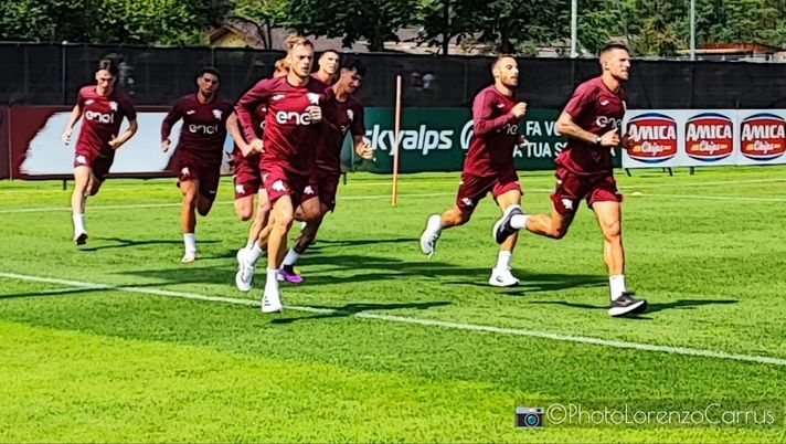 Toro, Sanabria come Dia? E anche Vlasic si sdoppia in allenamento Toro, Sanabria come Dia? E anche Vlasic si sdoppia in allenamento - immagine 1