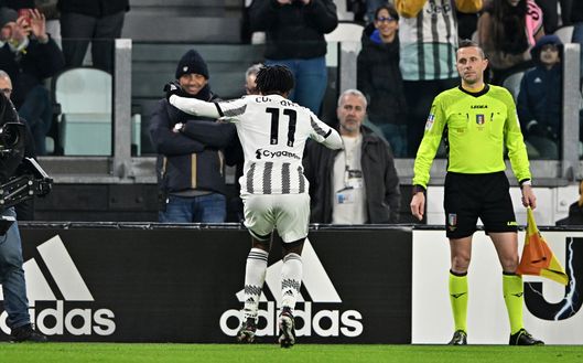 TURIN, ITALY - FEBRUARY 28: Juan Cuadrado of Juventus celebrates after scoring his team's first goal during the Serie A match between Juventus and Torino FC at Allianz Stadium on February 28, 2023 in Turin, Italy. (Photo by Chris Ricco - Juventus FC/Juventus FC via Getty Images)