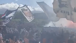 Mondo ultras in lutto, addio a Luciano Vivenzio: folla e fumogeni per l’ultimo saluto