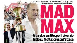 EDICOLA CDS – Mad Max: la Juve perdona Allegri ma l’esonero a fine anno è certo