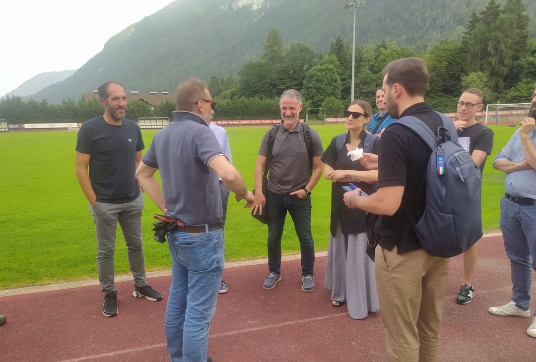 GALLERY Dimaro, sopralluogo di Stellini e dello staff di Conte: tutte le foto - immagine 12