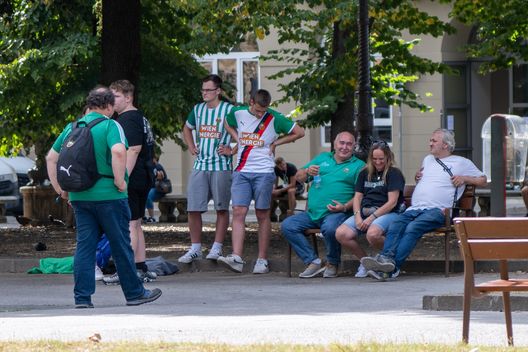 Tensione tra i tifosi viola e quelli del Rapid: zero scontri, ma tanta polizia- immagine 2