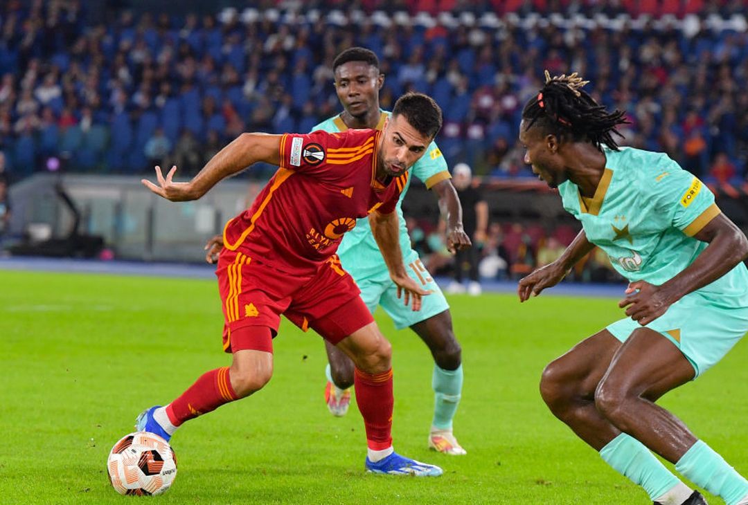 Roma-Slavia Praga 2-0 – FOTO GALLERY - immagine 66