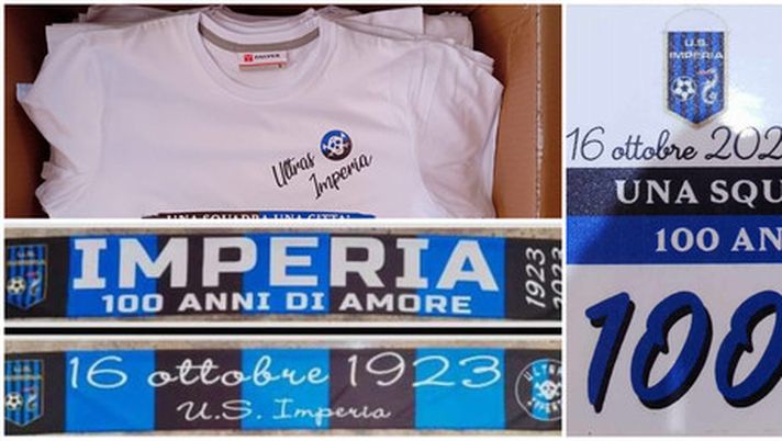 Eccellenza, maglie celebrative per i 100 anni dell’Imperia nel derby contro la Cairese Eccellenza, maglie celebrative per i 100 anni dell’Imperia nel derby contro la Cairese - immagine 1