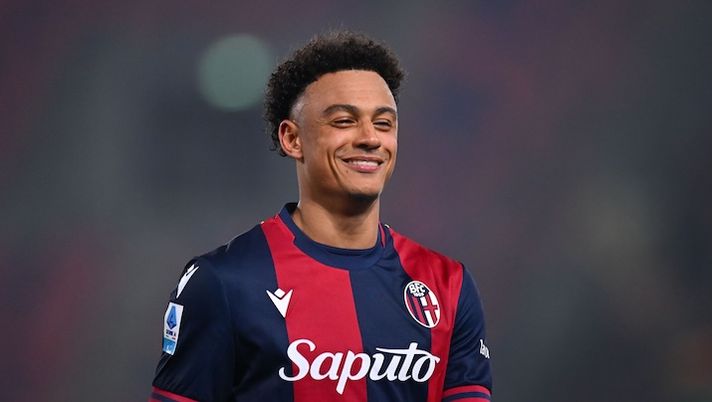 BOLOGNA, ITALY - NOVEMBER 30: Dan Ndoye of Bologna during the Serie A match between Bologna and Venezia at Stadio Renato Dall'Ara on November 30, 2024 in Bologna, Italy. (Photo by Alessandro Sabattini/Getty Images) Bologna, sarà lunedì caldo col Napoli, i nomi per sostituire Ndoye. Le ultime su Fabbian - immagine 1