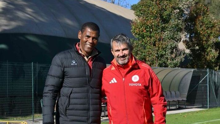 Femminile, Aldair ospite speciale dell’allenamento in vista del Sassuolo - immagine 1