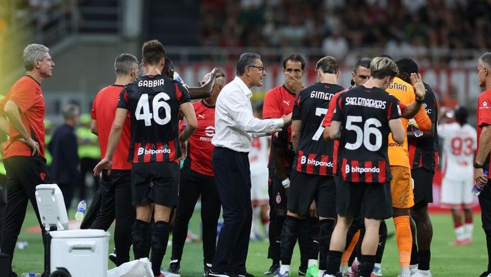 Milan-Bari, Landucci: “Atteggiamento ottimo, ma troppi gol sbagliati. Su Leao…” - immagine 1