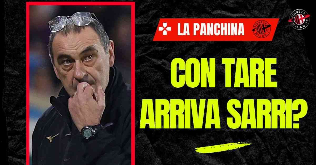 Panchina Milan, con Tare arriva Sarri? Forse no. Il difficile rapporto fra i due Panchina Milan, con Tare arriva Sarri? Forse no. Il difficile rapporto fra i due