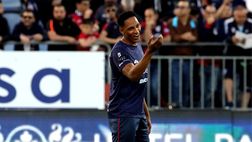 Mina, esultanza plateale ai tifosi della Juve. Lui spiega: “E’ per Cuadrado”