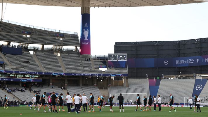 ISTANBUL, TURKEY - JUNE 09: Players of FC Internazionale during the training session ahead of the UEFA Champions League 2022/23 final on June 09, 2023 in Istanbul, Turkey. (Photo by Francesco Scaccianoce - Inter/Inter via Getty Images) Finalmente, “la” finale - immagine 1