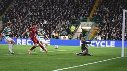 Roma, Ferguson esulta dopo la doppietta contro il Celtic: “Non mi fermerò”