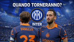 Inter, niente Sassuolo per Calhanoglu e Barella: ecco quando torneranno a disposizione