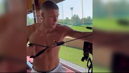 Dovbyk no stop anche in vacanza: super allenamento in palestra