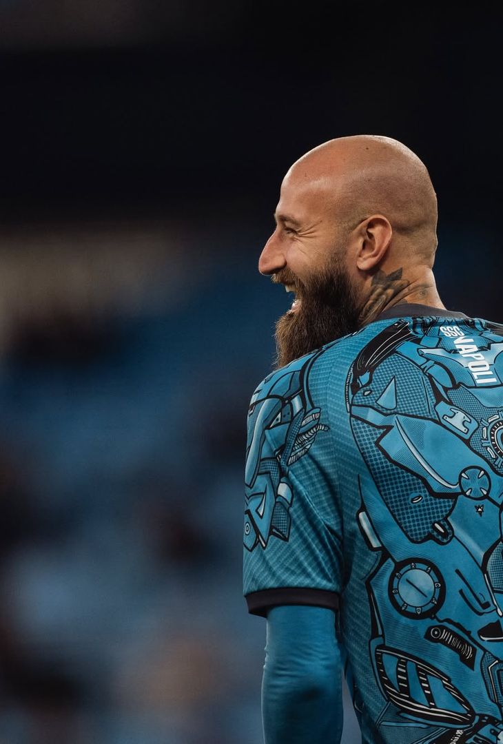 Sotto le stelle di Manchester, il riscaldamento degli azzurri all’Etihad – LA GALLERY - immagine 3