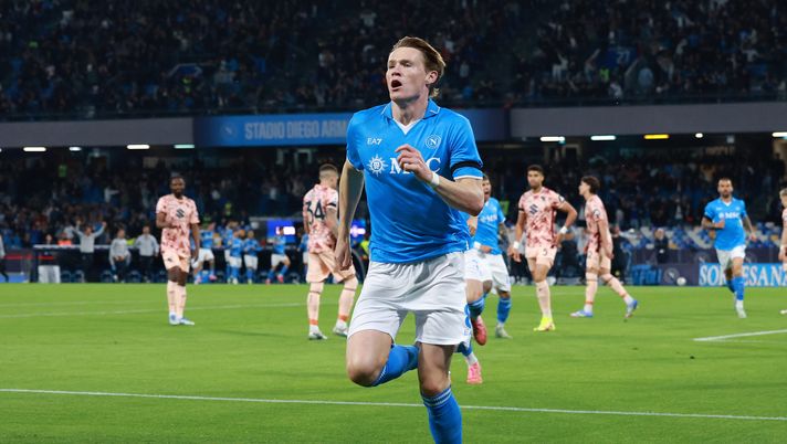 McTominay Lecce Napoli