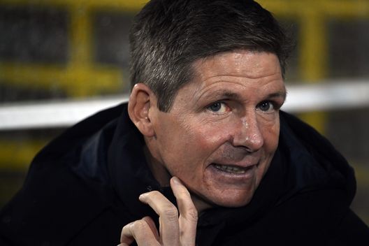 Oliver Glasner. (Foto di Charles McQuillan/Getty Images) Crystal Palace aereo