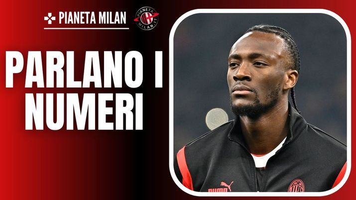 esultanza gol Tammy Abraham AC Milan Milan-Roma 3-1 Coppa Italia 2024-2025