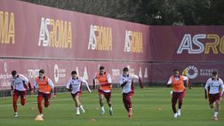 Trigoria, la Roma in campo nella vigilia di Natale: out Pisilli e Cristante