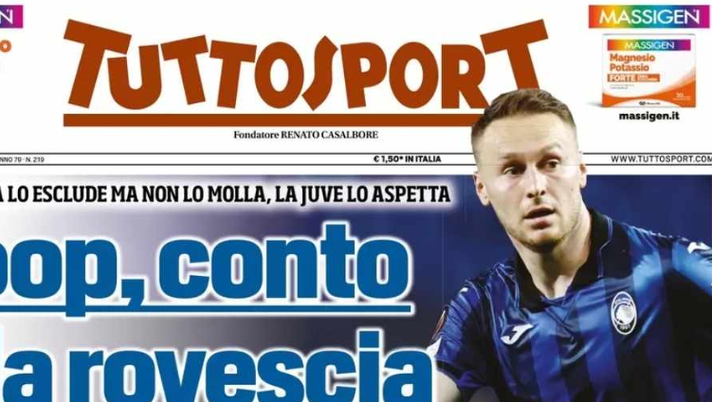 PRIMA PAGINA TUTTOSPORT OGGI: “Olimpitaly, le ragazze del volley schiacciano la Turchia” - immagine 1