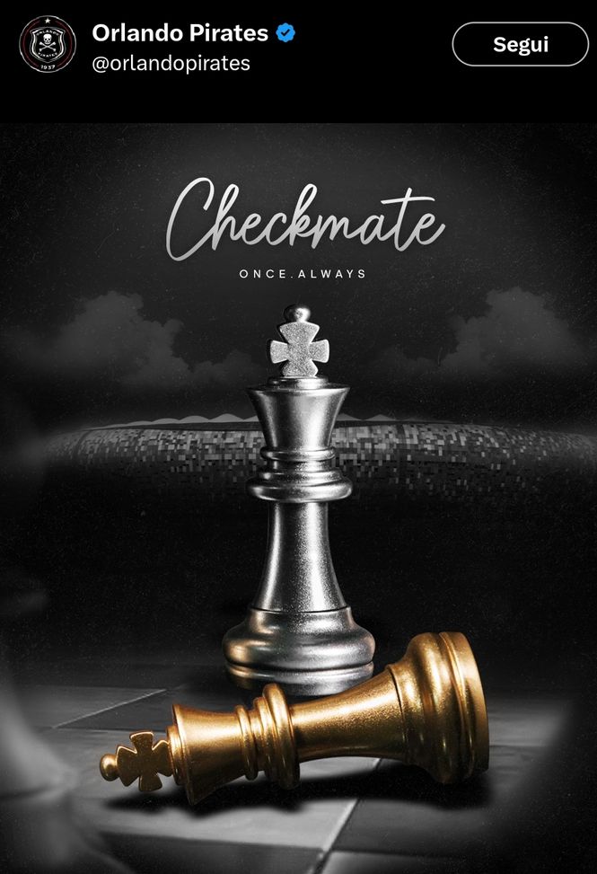 Scacco matto al derby di Soweto: gli Orlando Pirates infieriscono sui social…- immagine 2