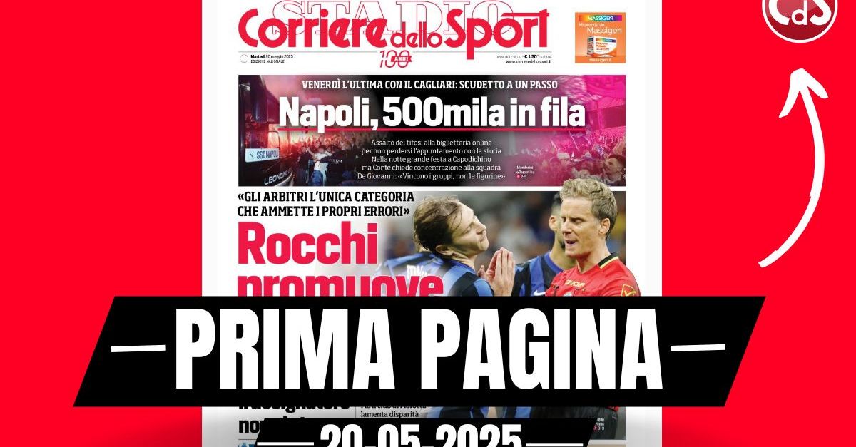 Prima pagina Corriere dello Sport: “Milan, un disastro organizzativo”