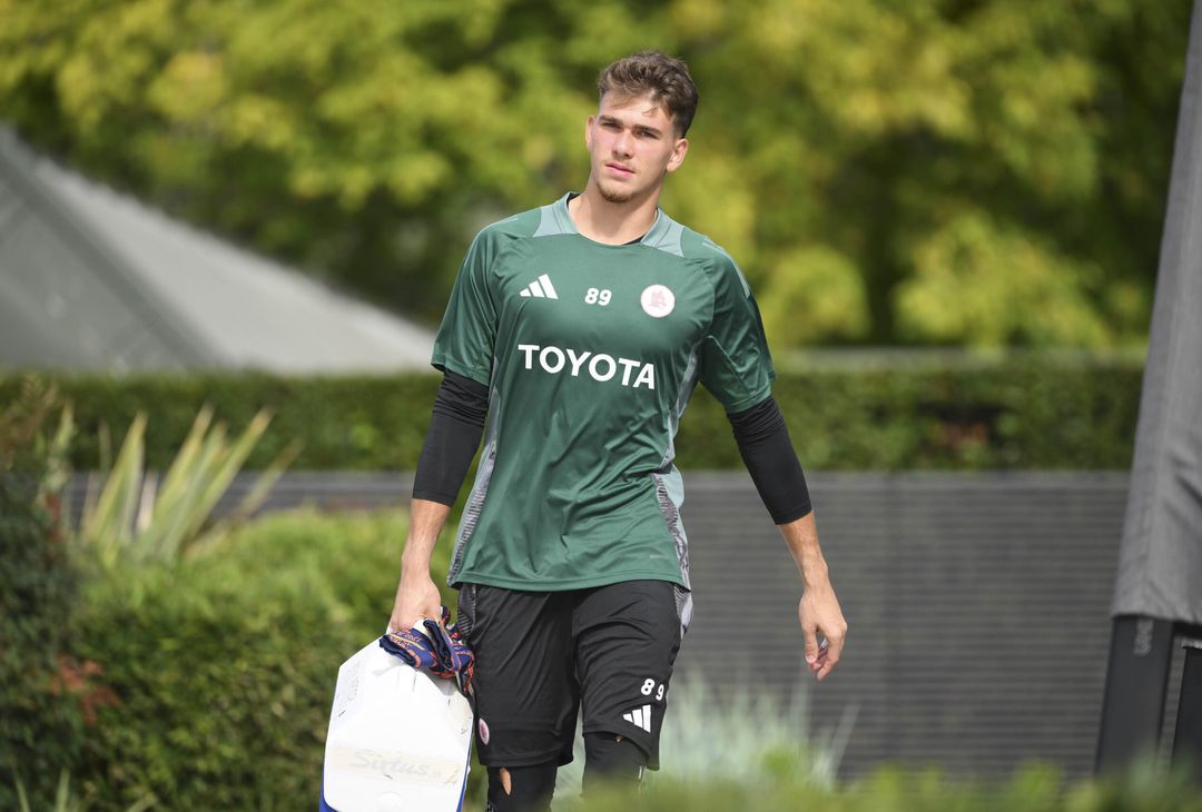 Roma, l’allenamento di oggi in vista dell’Athletic Bilbao – FOTO GALLERY - immagine 17