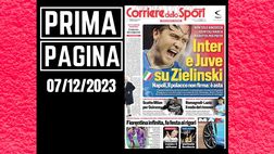 Prima pagina Corriere dello Sport: “Inter e Juve su Zielinski”
