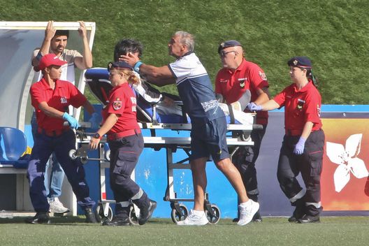Incredibile in Portogallo: allenatore si rompe una gamba… in panchina- immagine 4