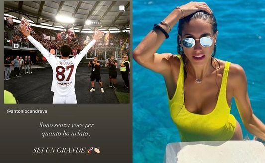 Lady Candreva impazzisce per la doppietta di Antonio: “Sono senza voce per quanto ho…” Lady Candreva impazzisce per la doppietta di Antonio: “Sono senza voce per quanto ho…” - immagine 1