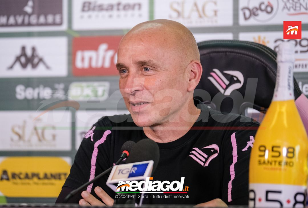 FOTO PALERMO, verso il Brescia: Mister Corini in conferenza stampa (GALLERY) - immagine 3
