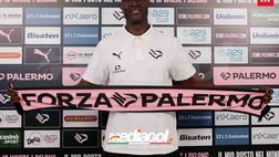 FOTO PALERMO, la presentazione di Alfred Gomis in conferenza (Gallery)