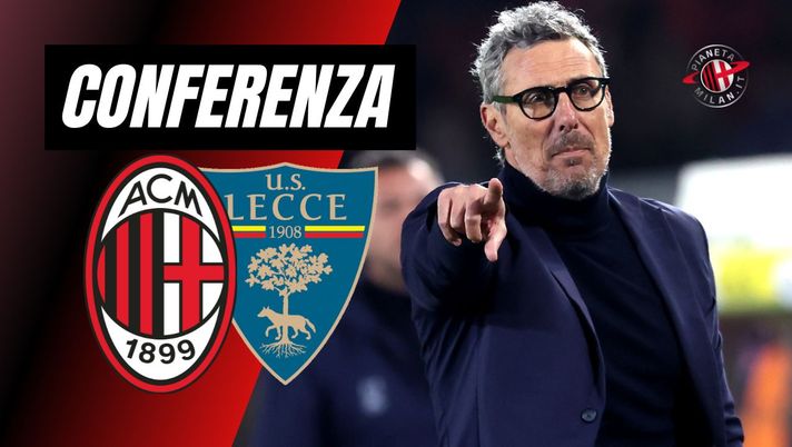 Conferenza Stampa Luca Gotti Lecce Milan-Lecce Serie A 2024-2025